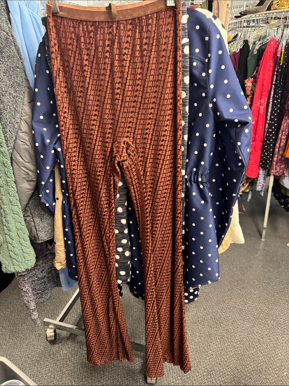 Skims velour pants M // 092318